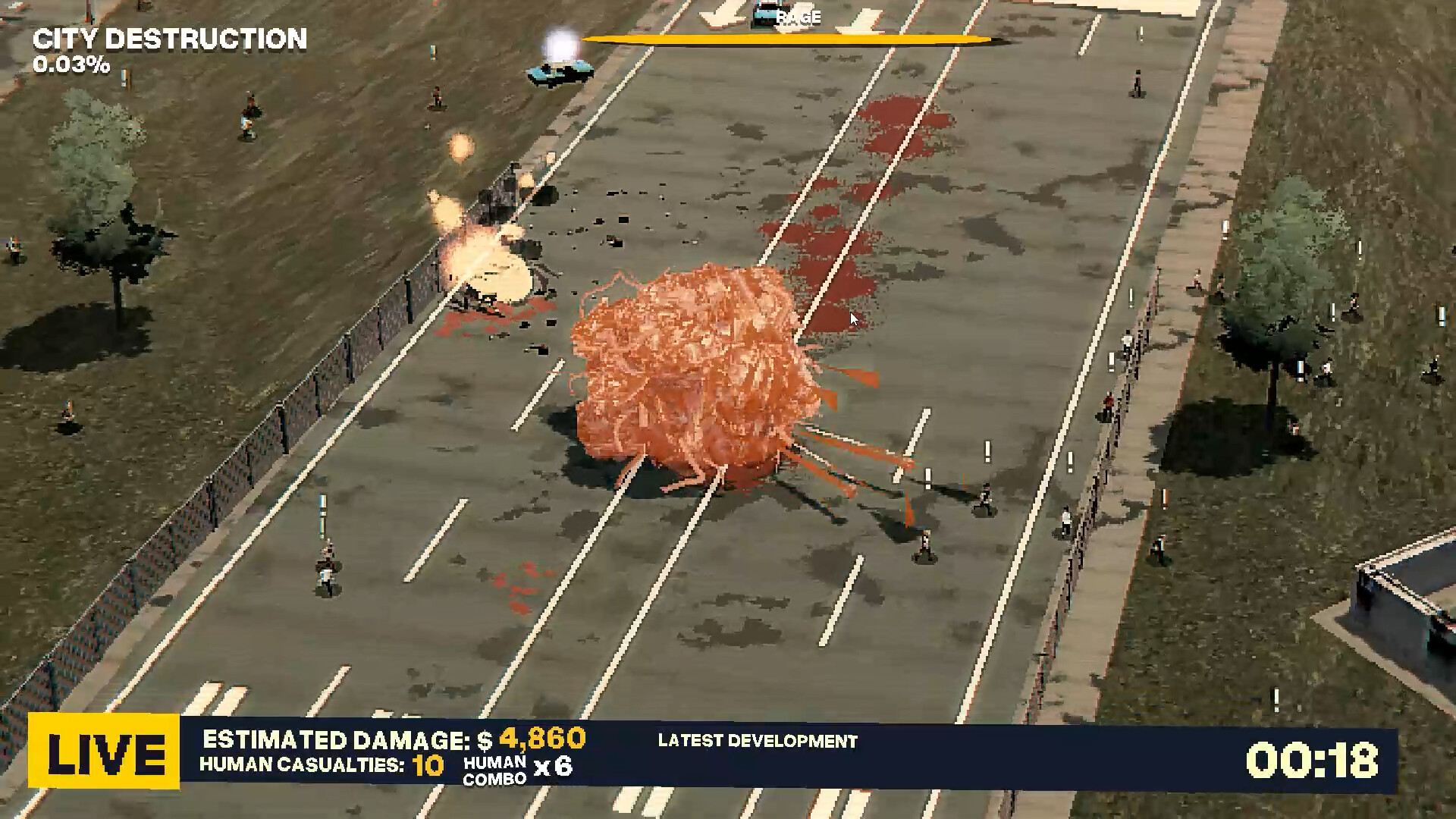 Rolla rollt los: Arcade-Chaos beim Steam Bullet Fest Screenshot