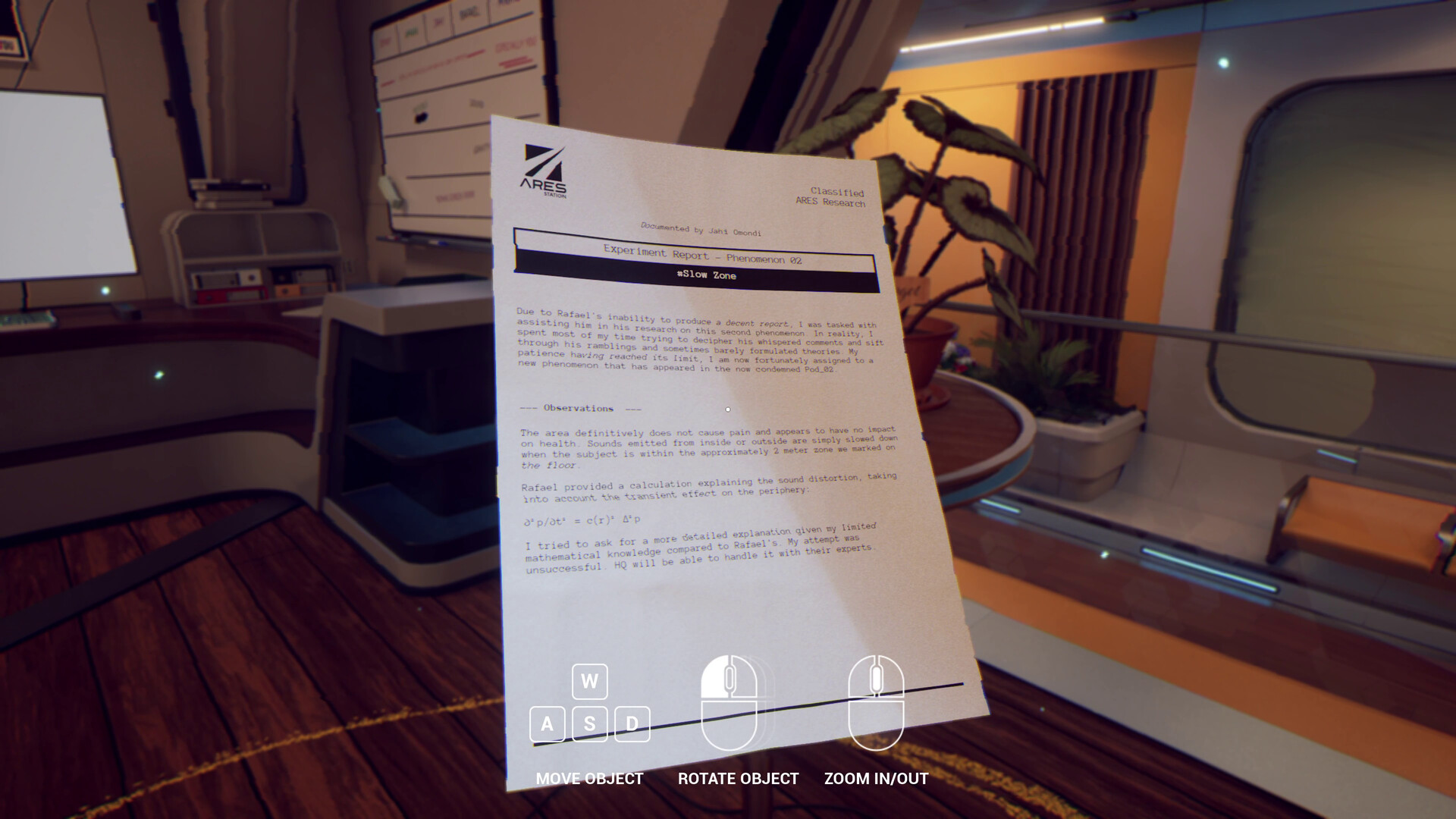 Rivage: Immersives Sci-Fi-Rätselspiel auf der A.R.E.S. erschienen Screenshot