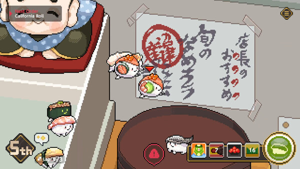 Wabisabi SushiDerby jetzt für Switch und Steam erhältlich Screenshot 1