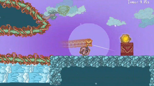 Grapple Bear: Schwinge dich durch 40+ Level Screenshot 4