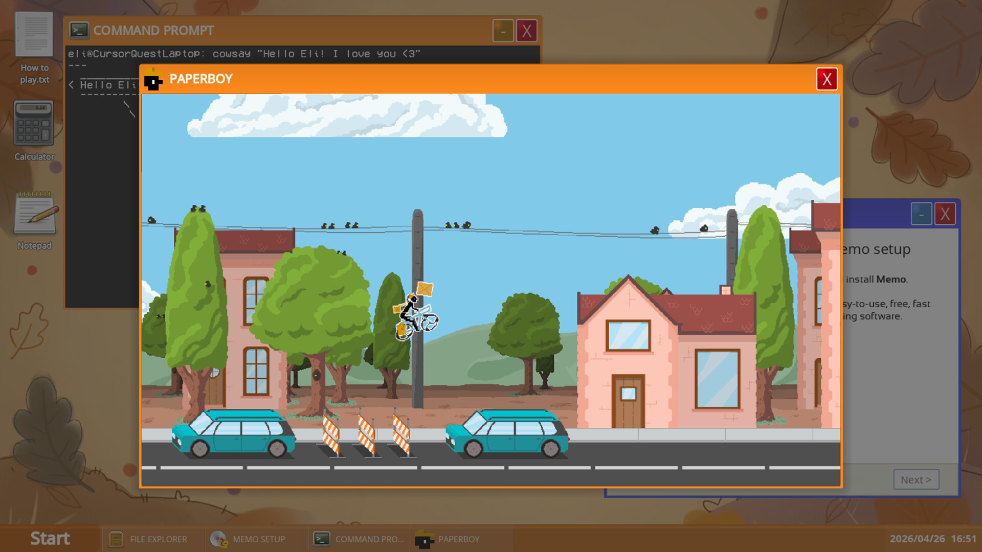 MyDear.exe: Emotionales 'Foldervania'-Abenteuer hat Release-Termin Screenshot
