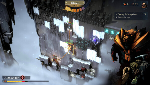 Ascenders: Beyond the Peak – Taktik-Roguelite startet als Steam-Demo Screenshot 1