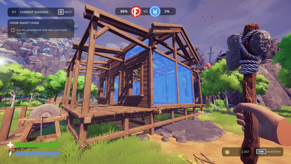 Chop Chop Inc.: Chaotischer Handwerks-Simulator enthüllt Screenshot 1