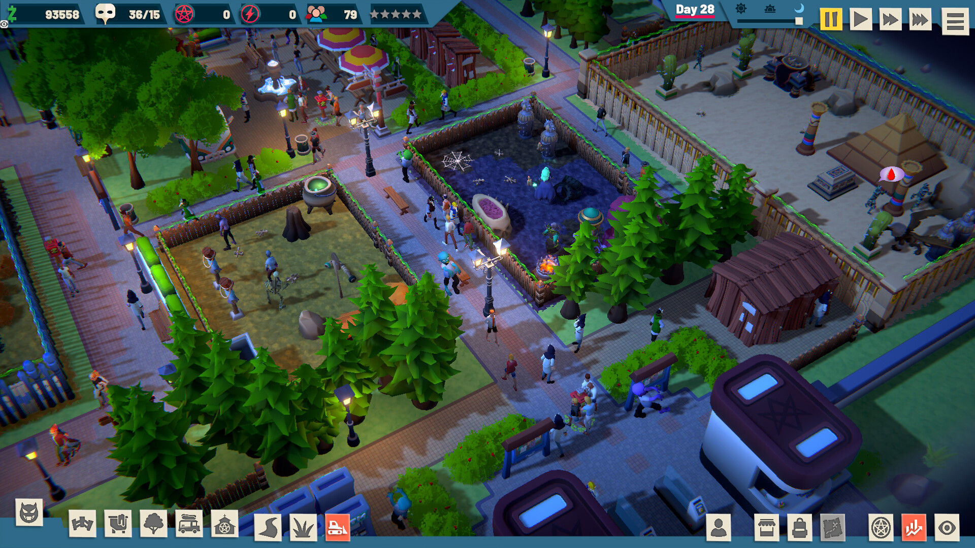 Monster Zoo Tycoon: Vom Zoo zum Sektenimperium Screenshot