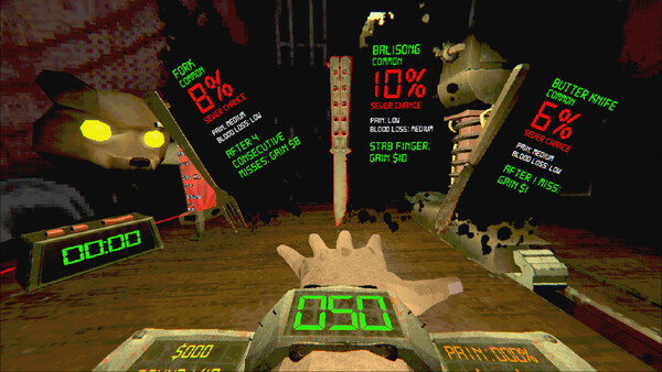 500 Finger Fillet: Horror-Roguelite kündigt sich an Screenshot 1
