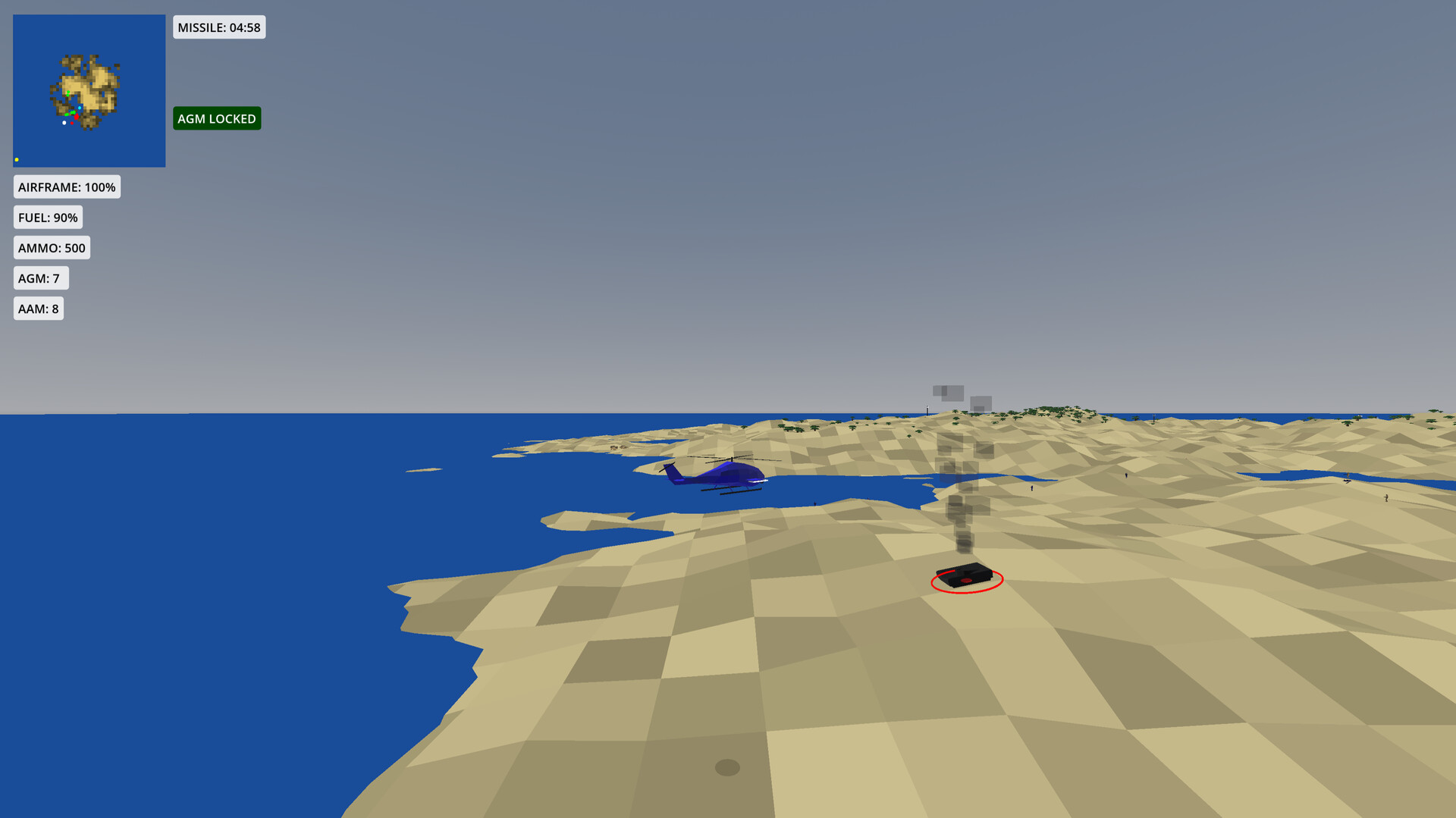 Blue Fury: Retro-Helikopter-Action erscheint diesen Monat