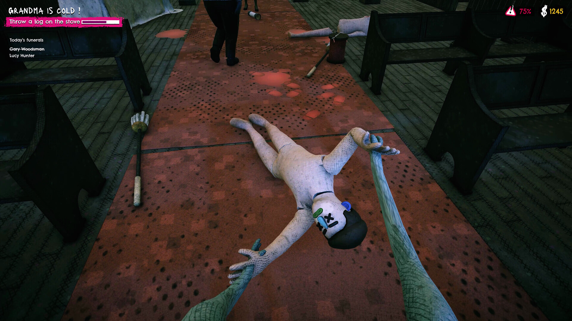 Grave Mistakes: Makabre Koop-Horrorkomödie auf Steam angekündigt Screenshot