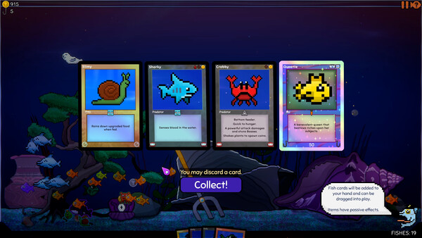 Loopquarium: Aquarium-Roguelite mit Deckbau angekündigt Screenshot 10