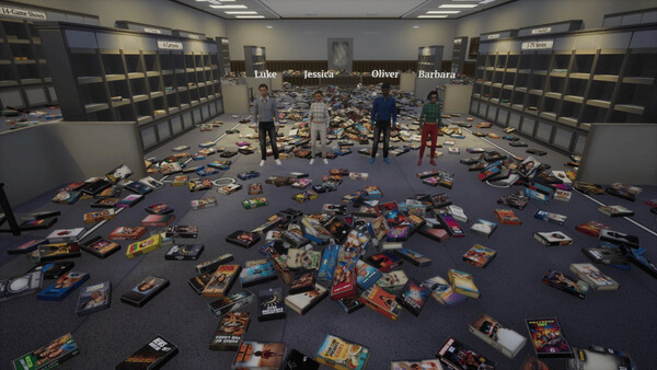 TV Archive: Tidy Up Together – VHS-Chaos auf Steam ordnen Screenshot 1