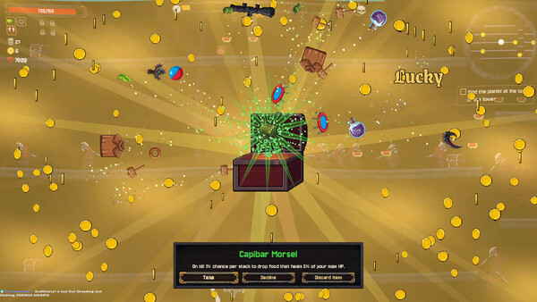 Capy of Gods: Action-Roguelike verbindet Bullet-Heaven mit Platforming Screenshot 7