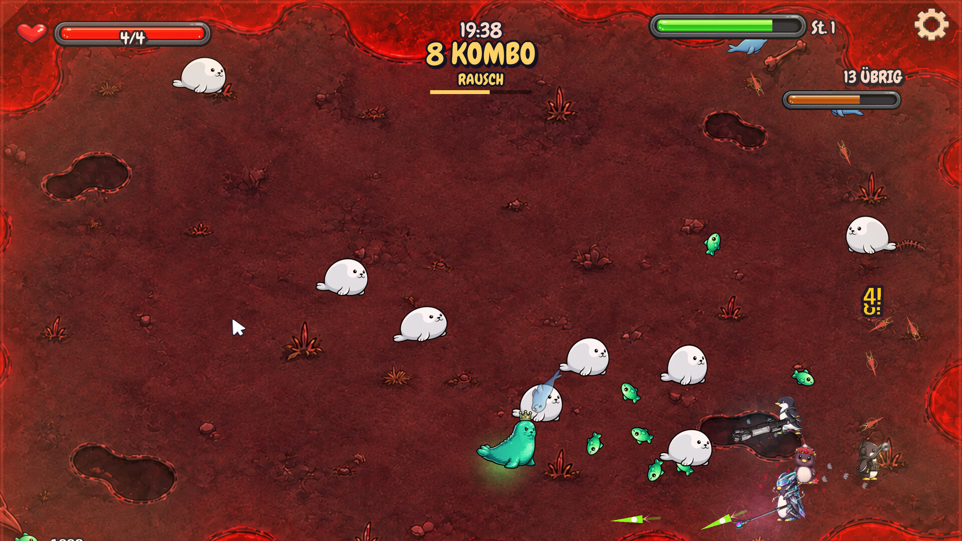 Pinguin-Zorn: Roguelite-Auto-Battler erscheint im November