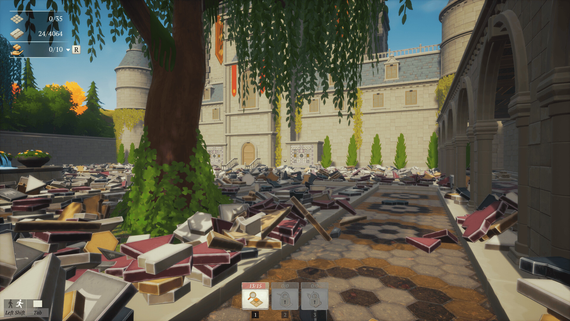 Ordnung im Schlossgarten: Paver: Tidy Up Together erschienen Screenshot