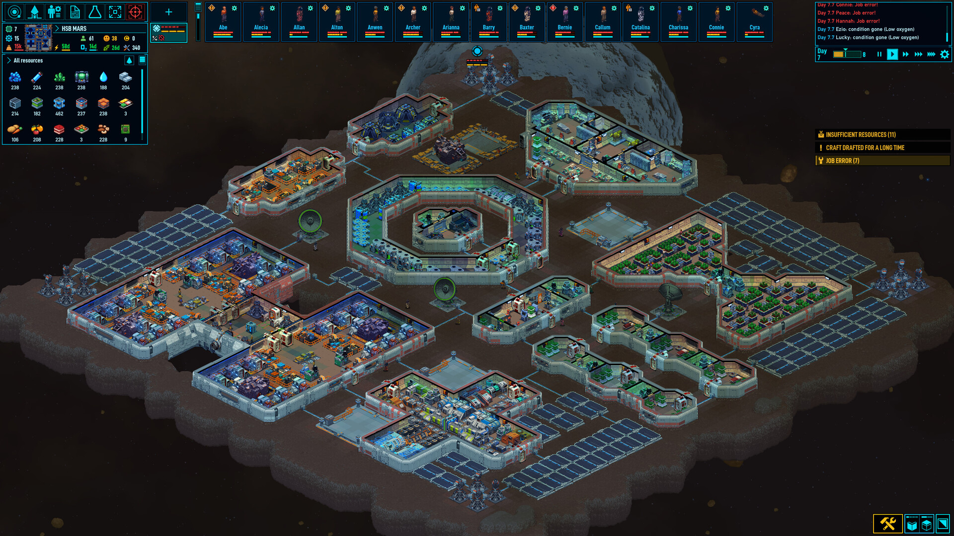 Space Haven: Kolonie-Simulation verlässt Early Access Screenshot