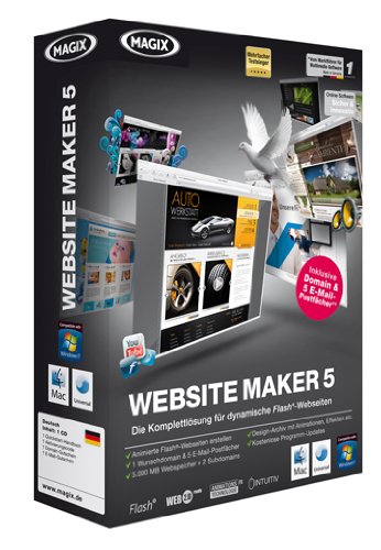 MAGIX Website Maker 5 Review Bild MAGIX Website Maker 5 Review Screenshot MAGIX Website Maker 5 Review Foto