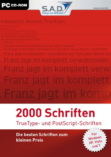 2000 Schriften Review Bild 2000 Schriften Review Screenshot 2000 Schriften Review Foto