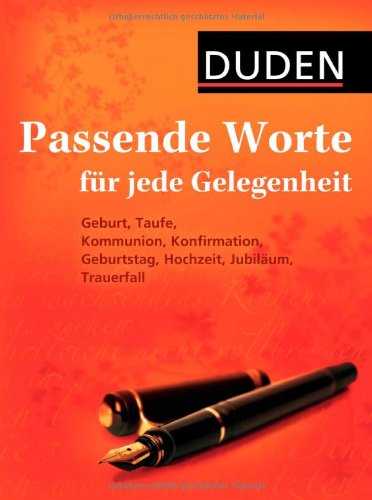 Duden - Passende Worte für jede Gelegenheit Review Bild Duden - Passende Worte für jede Gelegenheit Review Screenshot Duden - Passende Worte für jede Gelegenheit Review Foto