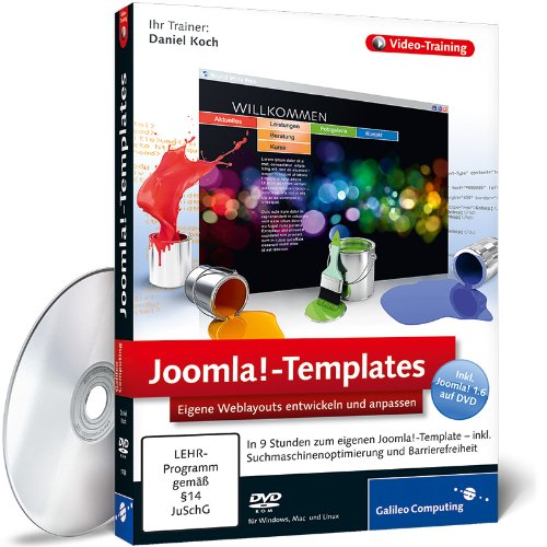Joomla! Templates - Eigene Weblayouts entwickeln und anpassen Review Bild Joomla! Templates - Eigene Weblayouts entwickeln und anpassen Review Screenshot Joomla! Templates - Eigene Weblayouts entwickeln und anpassen Review Foto