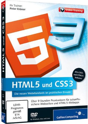 HTML5 und CSS3 - Die neuen Webstandards im praktischen Einsatz Review Bild HTML5 und CSS3 - Die neuen Webstandards im praktischen Einsatz Review Screenshot HTML5 und CSS3 - Die neuen Webstandards im praktischen Einsatz Review Foto